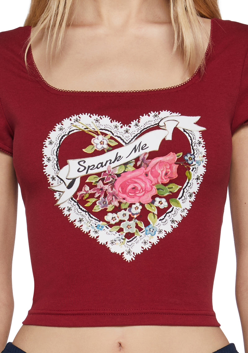 Naughty In Love Graphic Tee