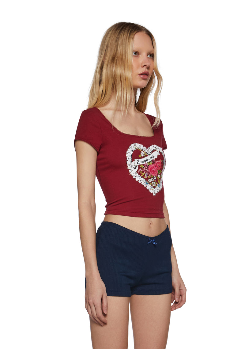 Naughty In Love Graphic Tee