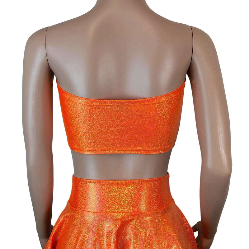 Tube Top Bandeau - Orange Sparkle