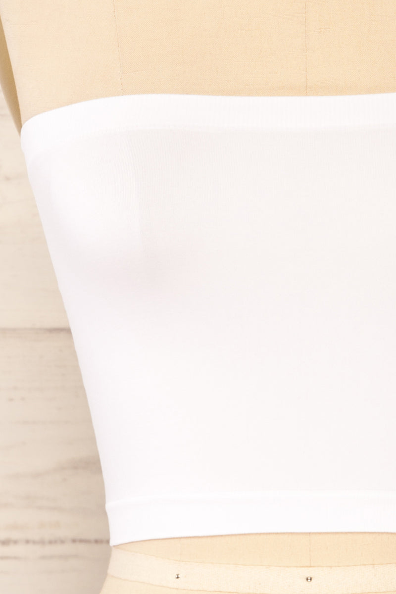 Dolna White | Bandeau Top