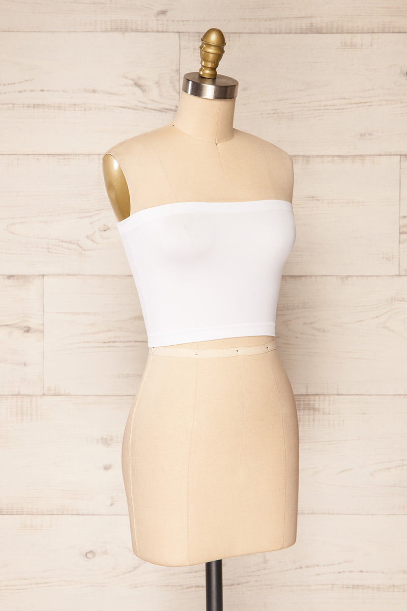 Dolna White | Bandeau Top