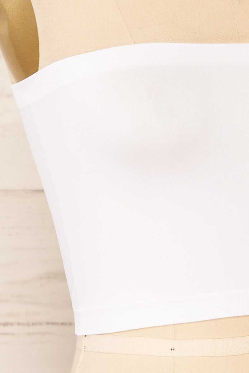 Dolna White | Bandeau Top