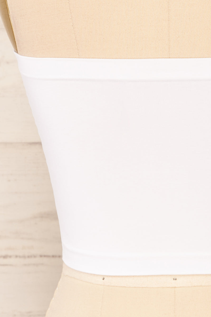 Dolna White | Bandeau Top