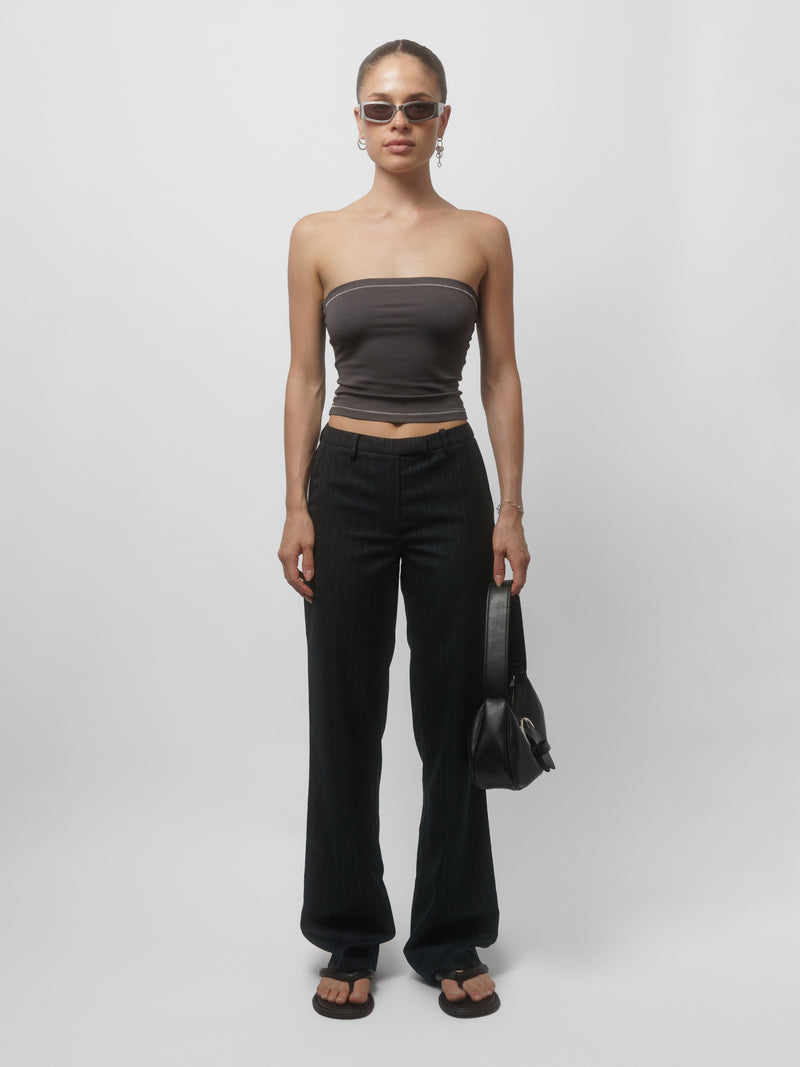 The Lair Apparel Romy Bandeau Charcoal
