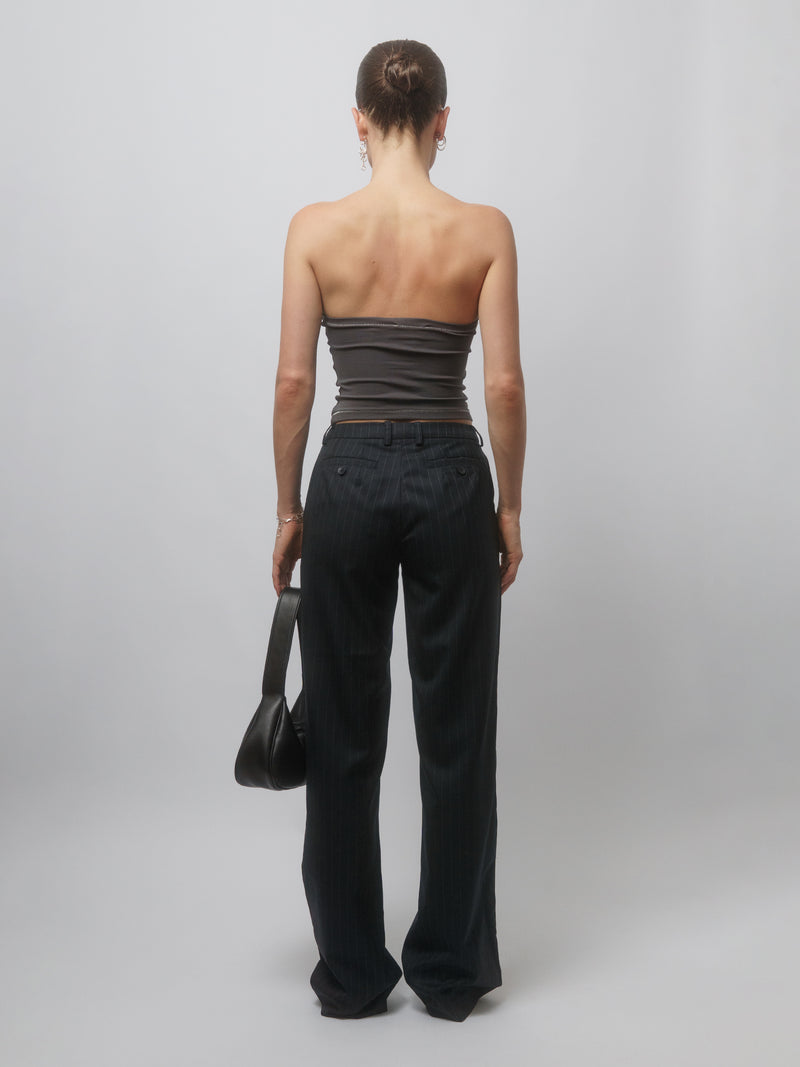 The Lair Apparel Romy Bandeau Charcoal