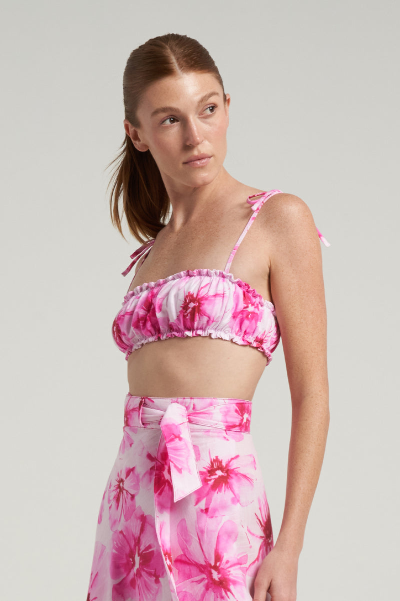 Ruched Bandeau Top Gloria