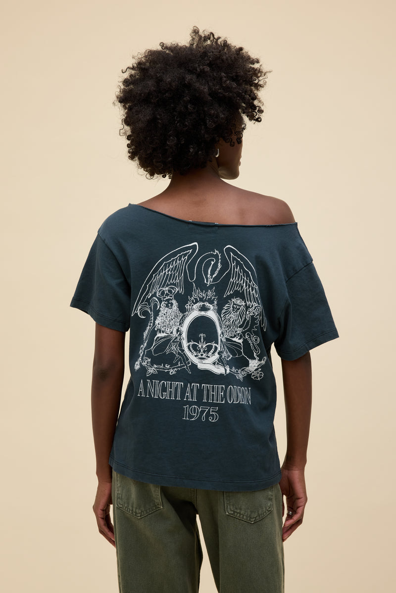 Queen 1975 Off-The-Shoulder Tee