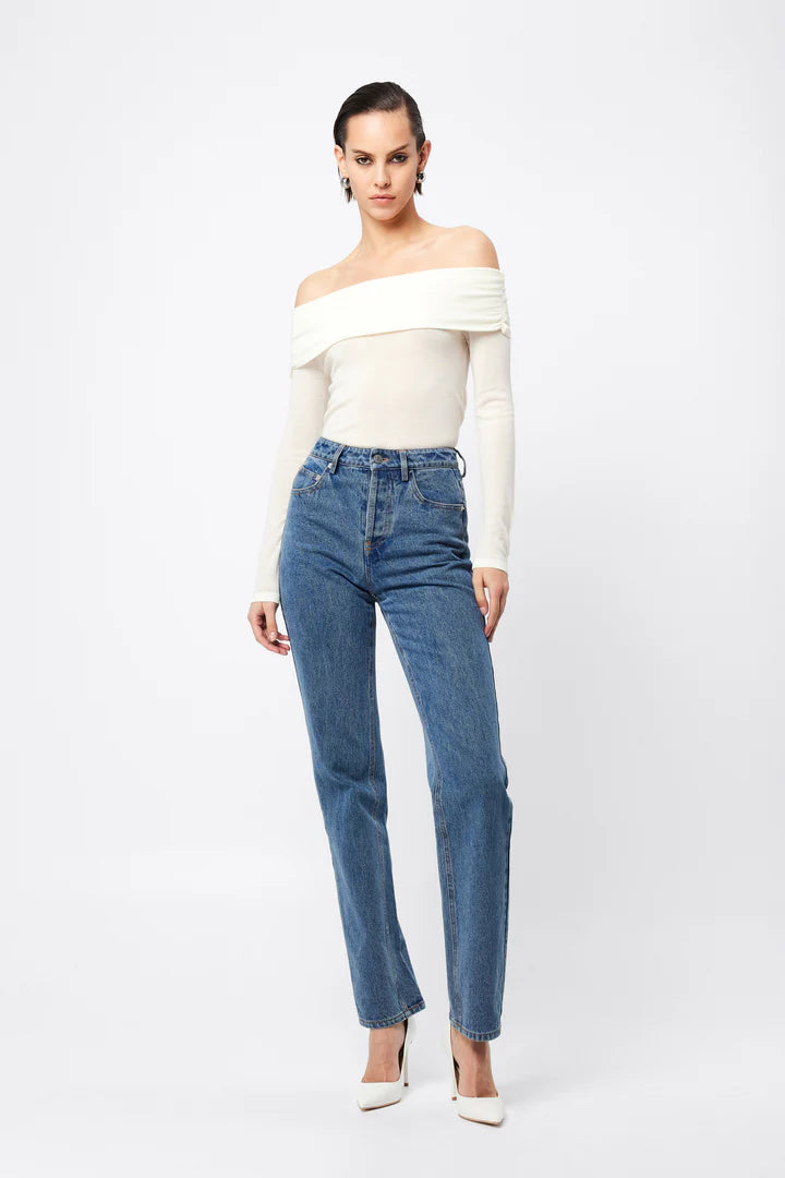 MOSSMAN | MAINE OFF SHOULDER TOP