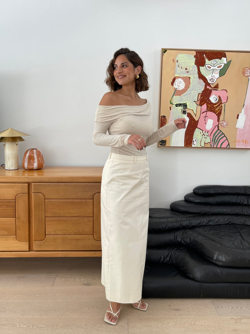 Gardenia Off The Shoulder Top