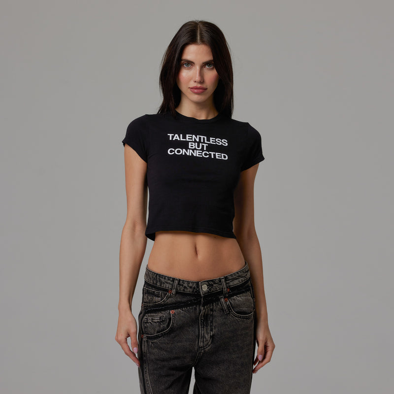 WOMENS BABY CONNECTED TEE