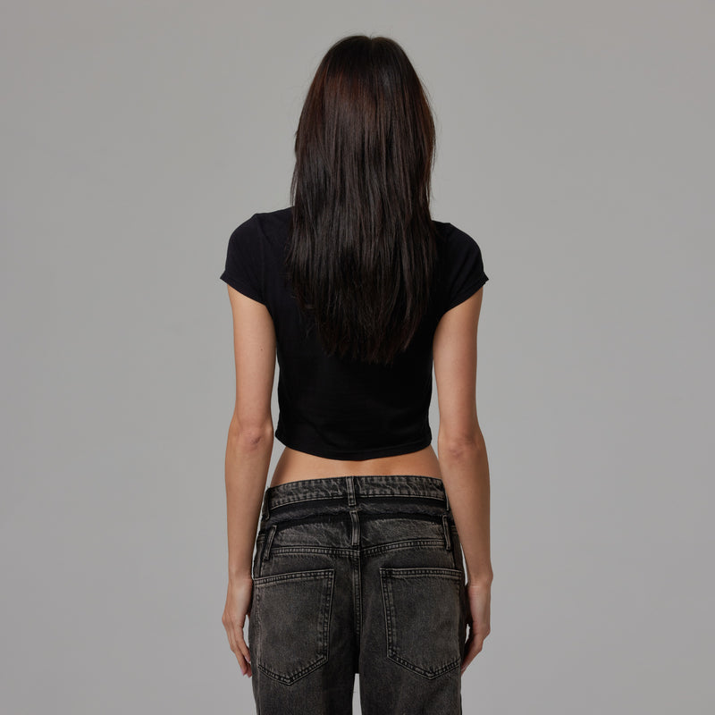 WOMENS BABY CONNECTED TEE