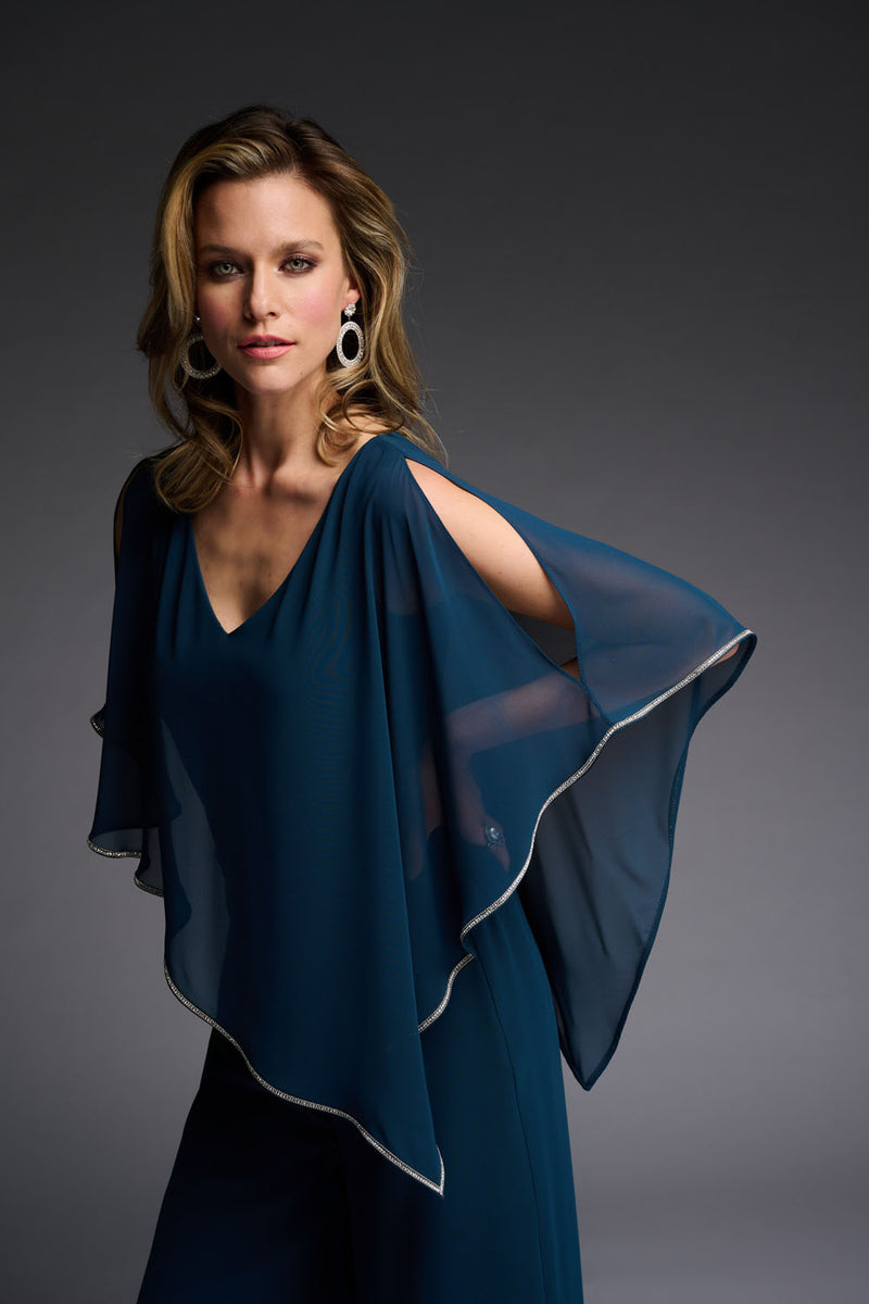 Joseph Ribkoff Nightfall Cut-Out Tunic Style 223738