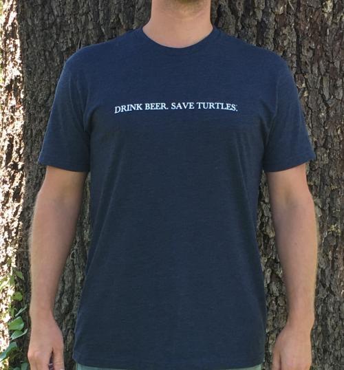 Drink Beer. Save Turtles.® Tee - Alligator Snapping Turtle Logo - Women's