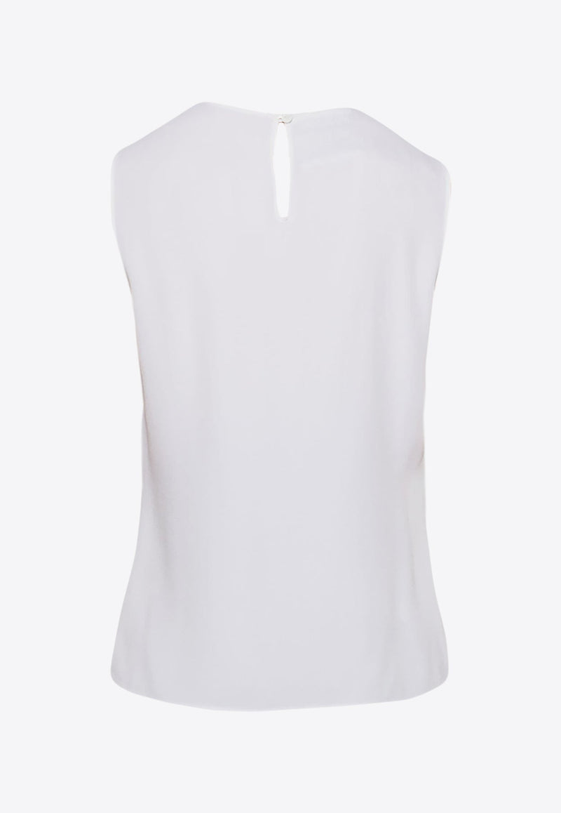 Cut-Out Heart Sleeveless Top