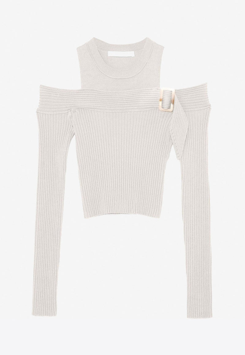 Mandy Cut-Out Knitted Top
