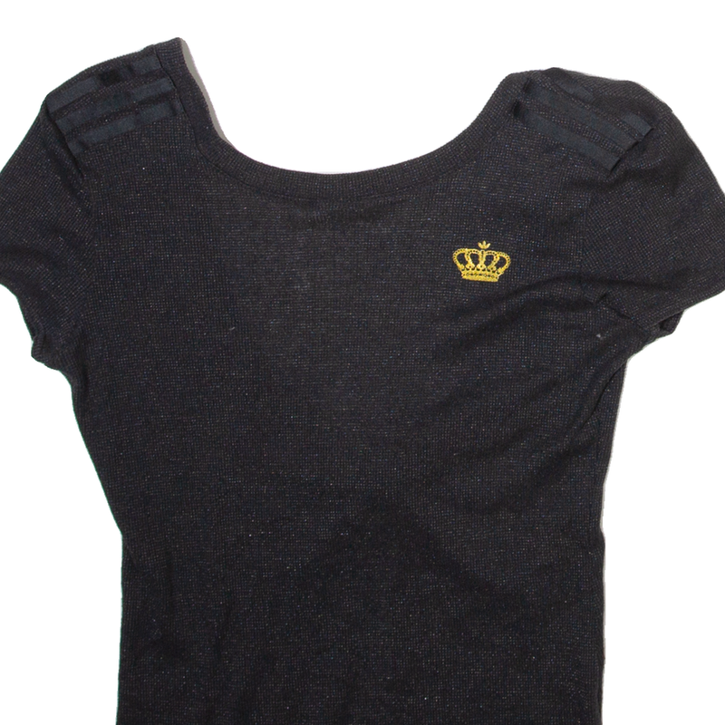 ADIDAS Backless Womens Top Black M