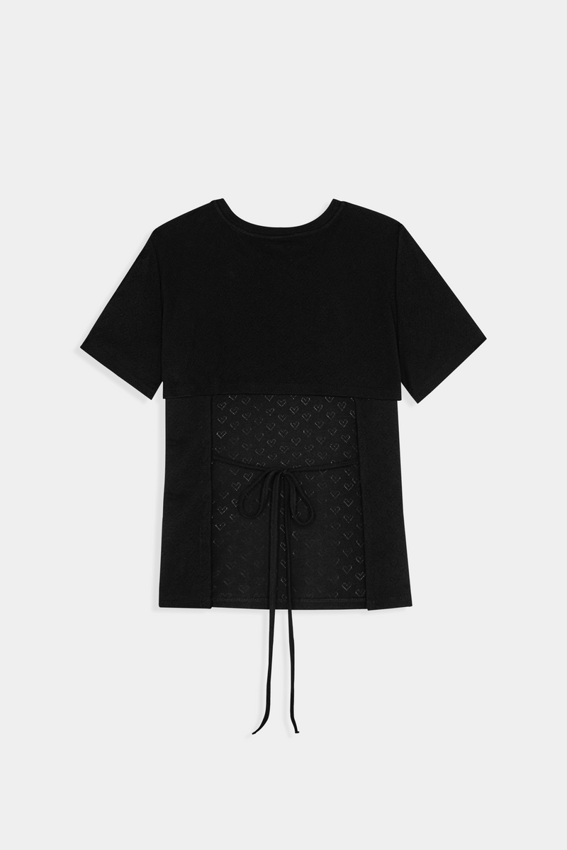 Amor Backless T-shirt