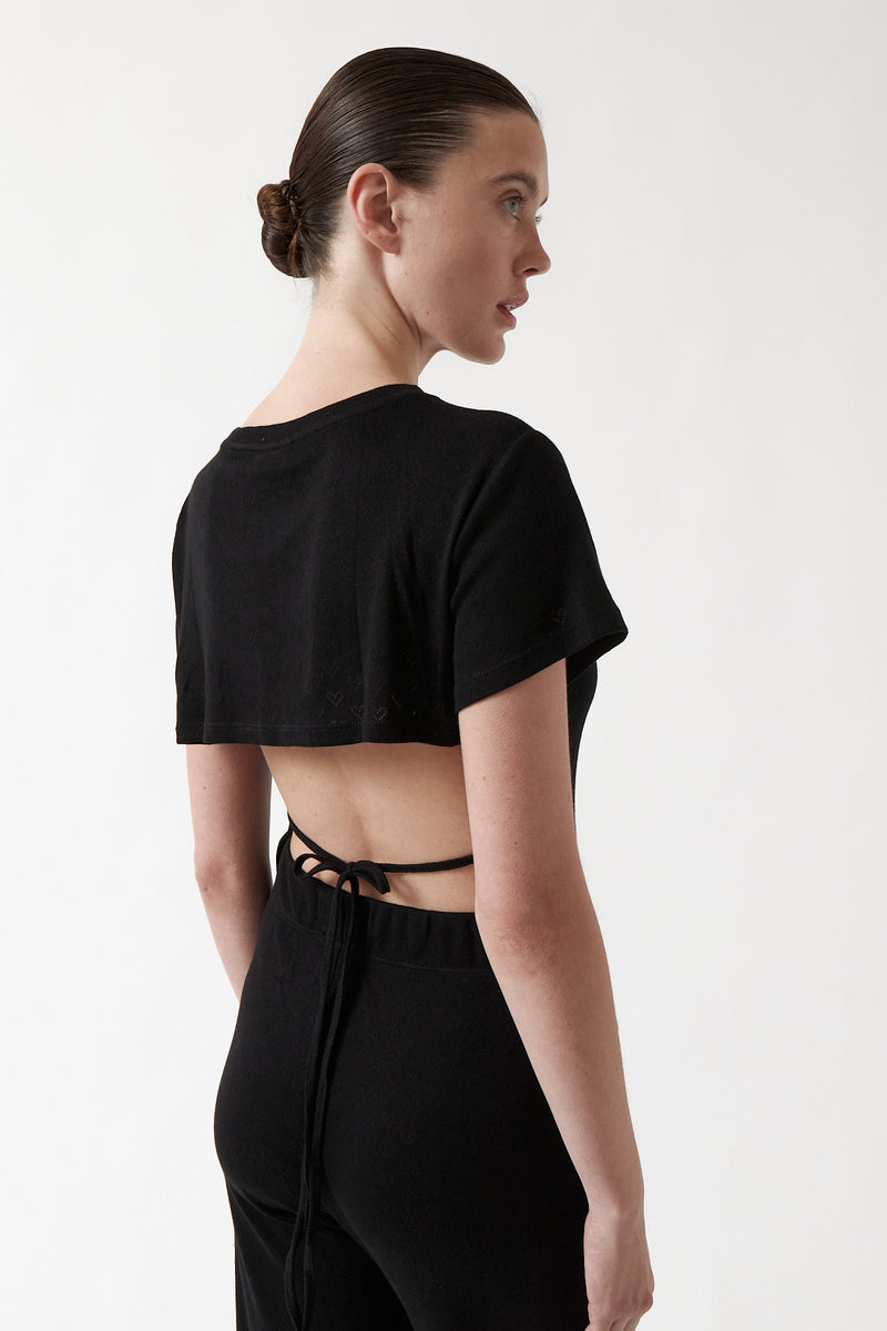 Amor Backless T-shirt