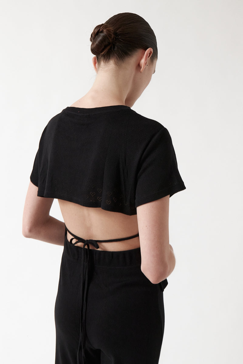 Amor Backless T-shirt
