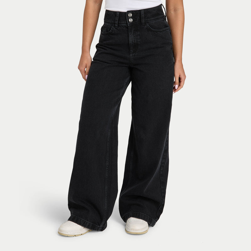 Womens Wide Leg Denim Jean