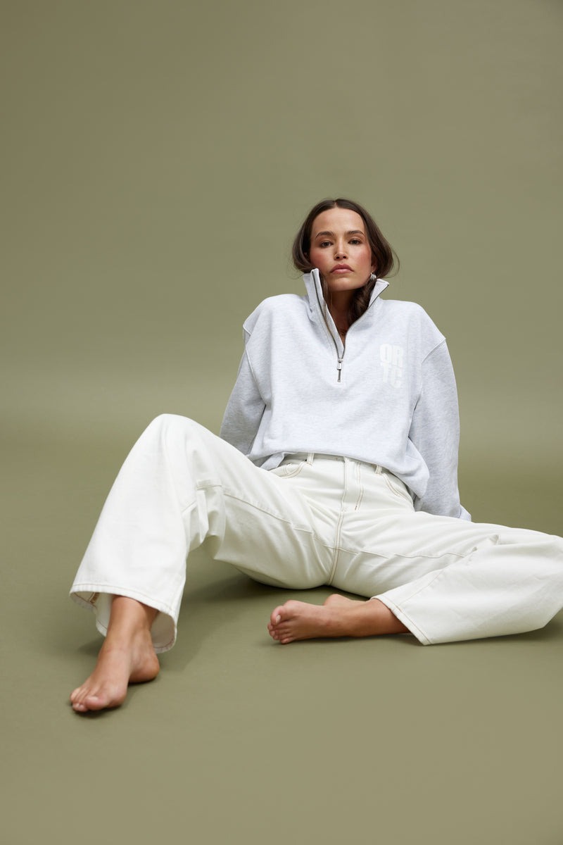 Willow Denim Relaxed Jean White