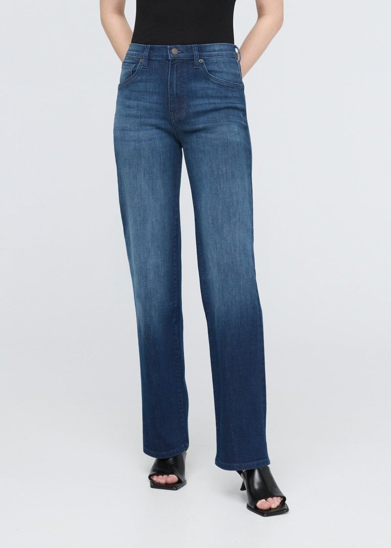 Performance Denim+ High Rise Straight - Moonlight