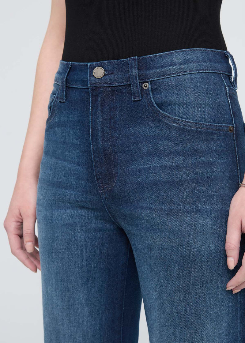 Performance Denim+ High Rise Straight - Moonlight