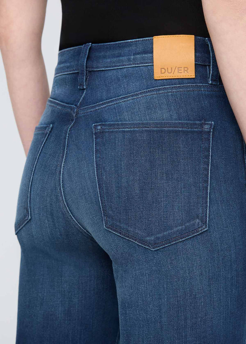 Performance Denim+ High Rise Straight - Moonlight