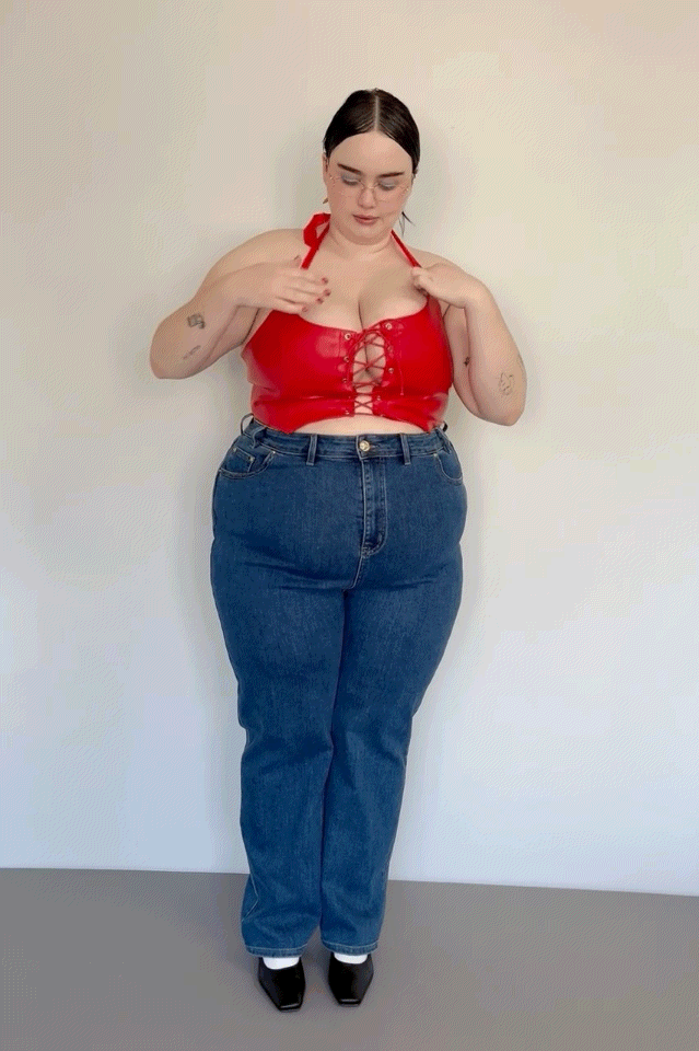 Nap Jeans for Big Butts Blue Denim