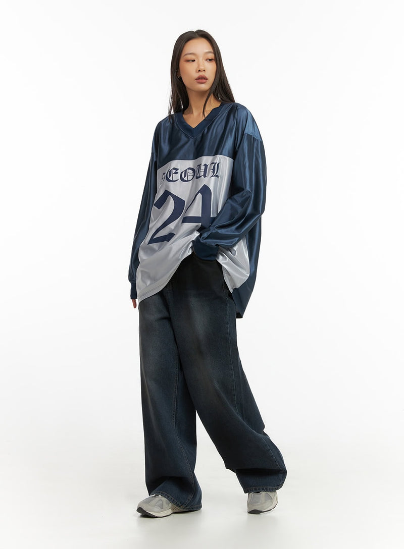Imogen WashedSky Loose-Fit Denim IO409