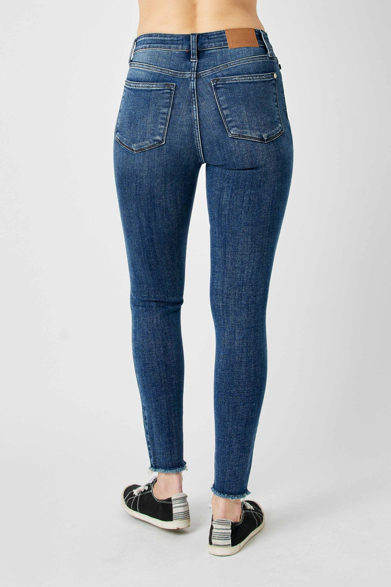 Judy Blue High Waist Destroy Skinny Denim Jeans 82581