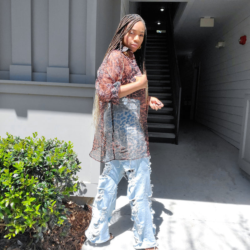 Street Smart - Distressed Stretch Denim