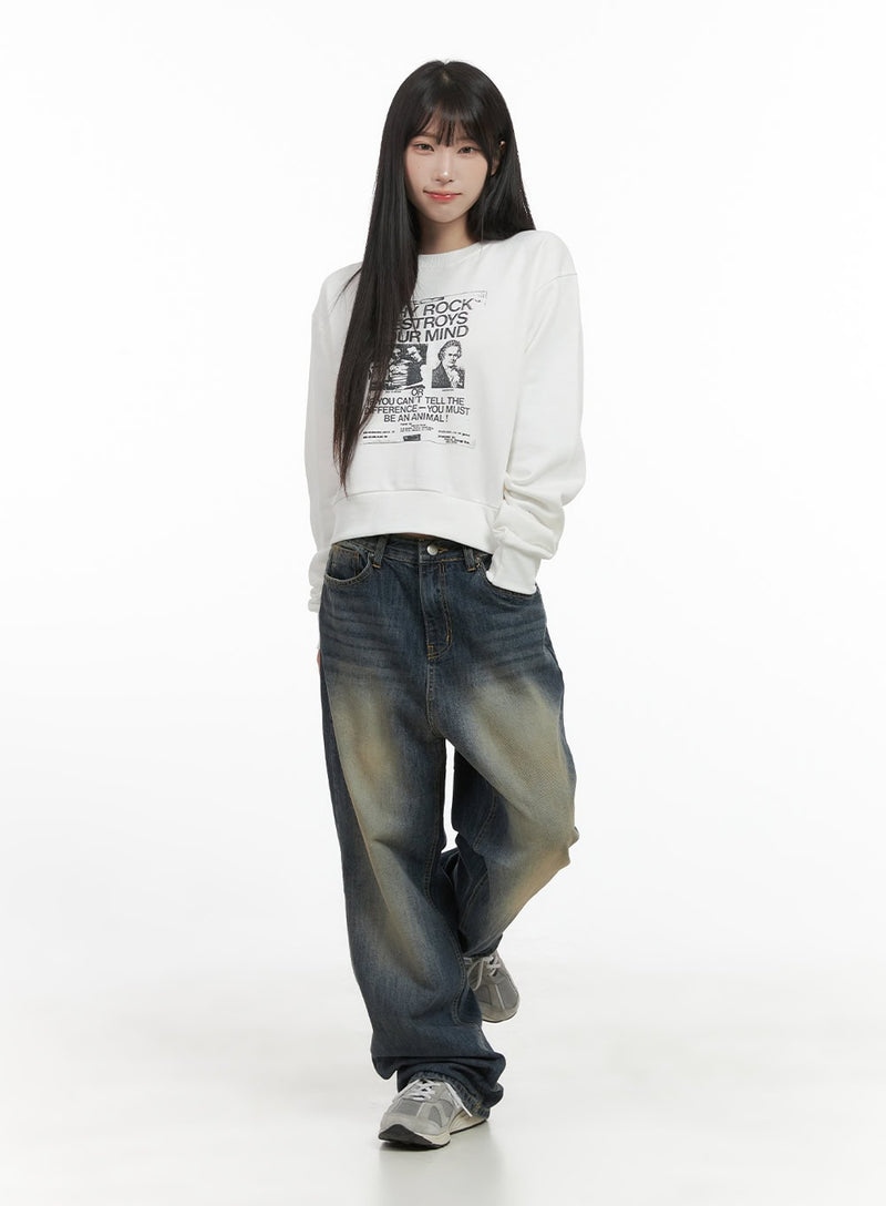Cora Casual DreamBaggy Denim Jeans CS413