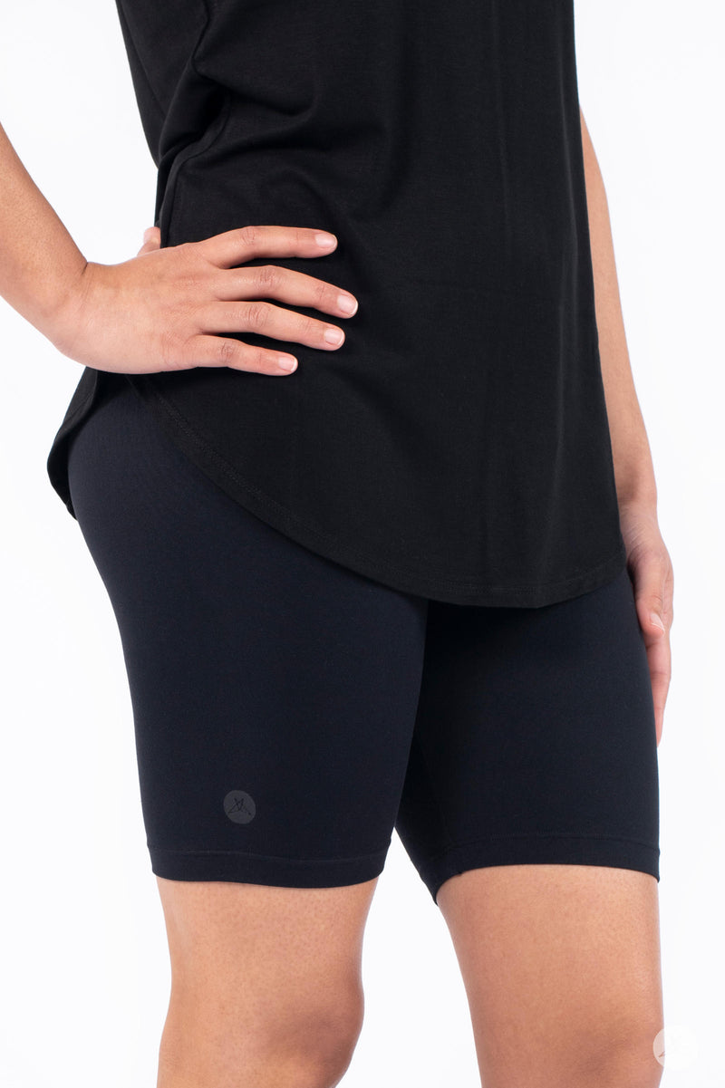 Black Biker Shorts
