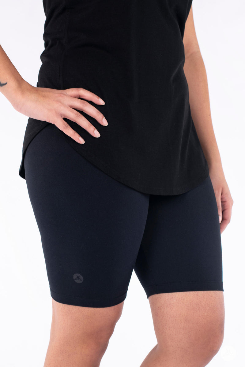 Black Biker Shorts
