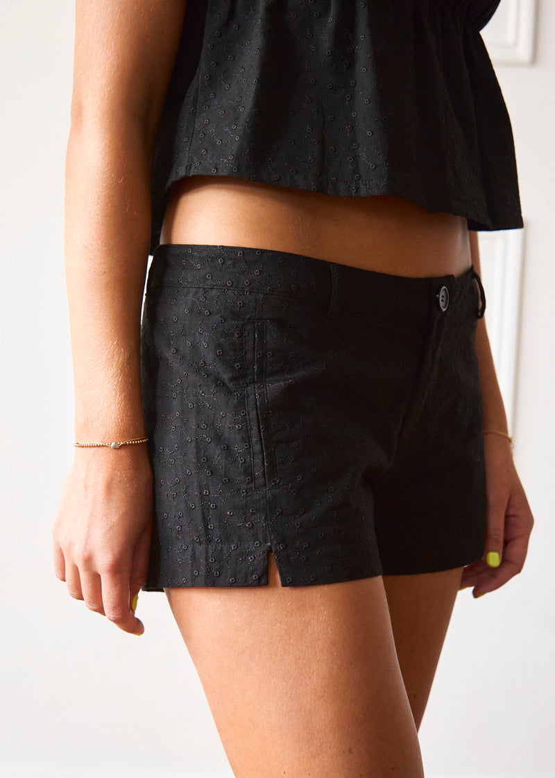 Black Mini Shorts