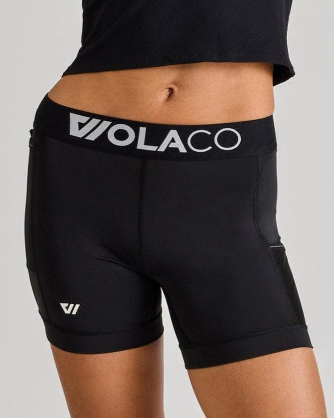 North Moore Biker Short in Black
