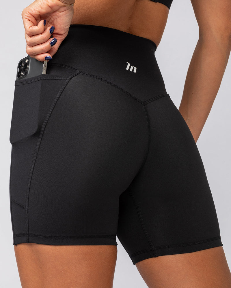 Liberty Pocket Bike Shorts - Black