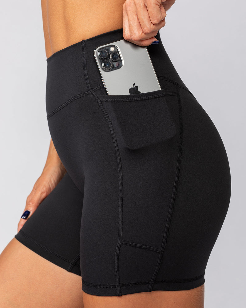 Liberty Pocket Bike Shorts - Black