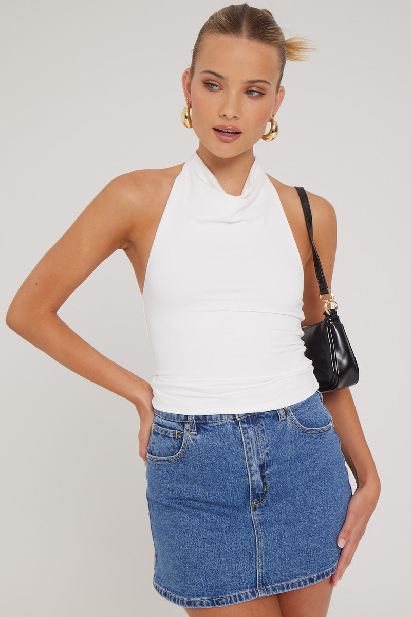 Abrand Aline Mini Skirt Chantelle Organic