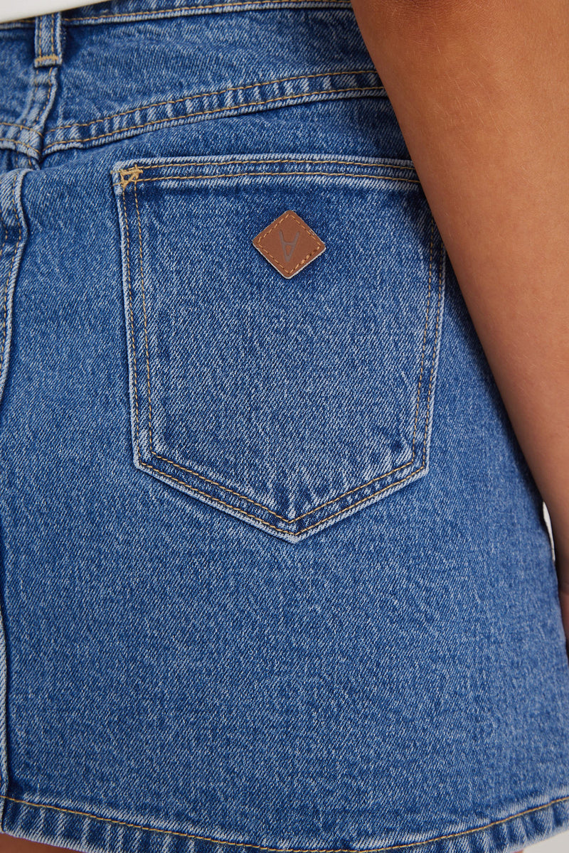 Abrand Aline Mini Skirt Chantelle Organic