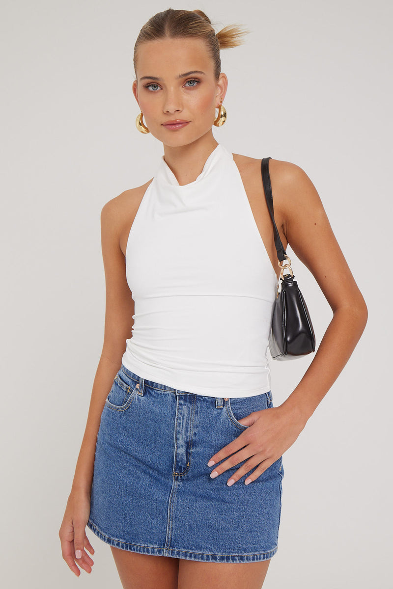 Abrand Aline Mini Skirt Chantelle Organic