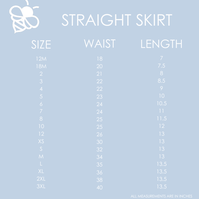 Straight Tennis Skirt - Magenta Ditsy Floral