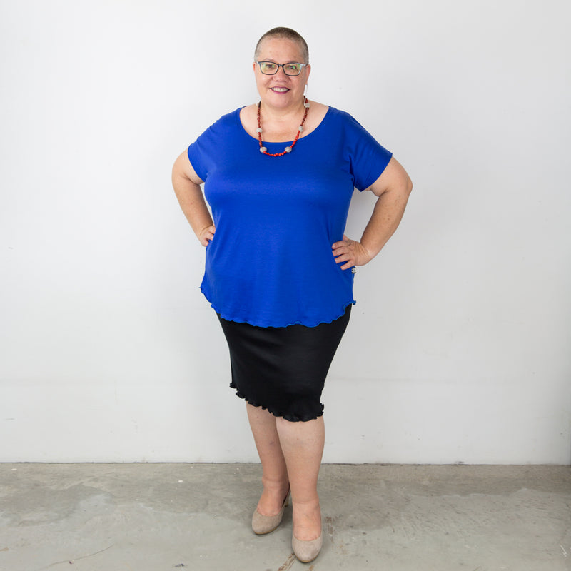 #412 Merino Pencil Skirt 275gsm