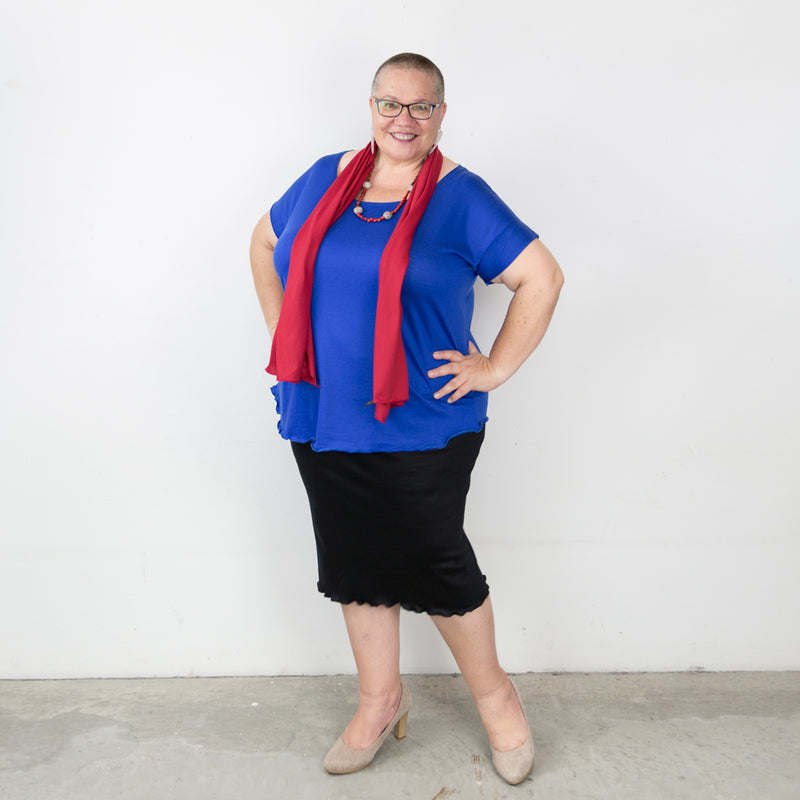 #412 Merino Pencil Skirt 275gsm