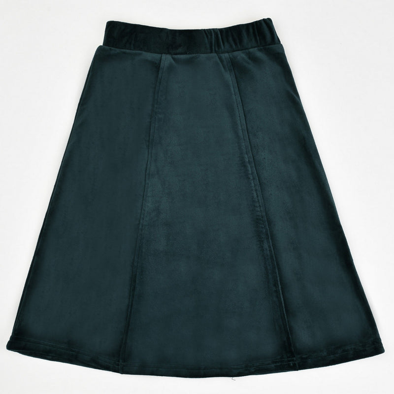 Melange Velour Skirt