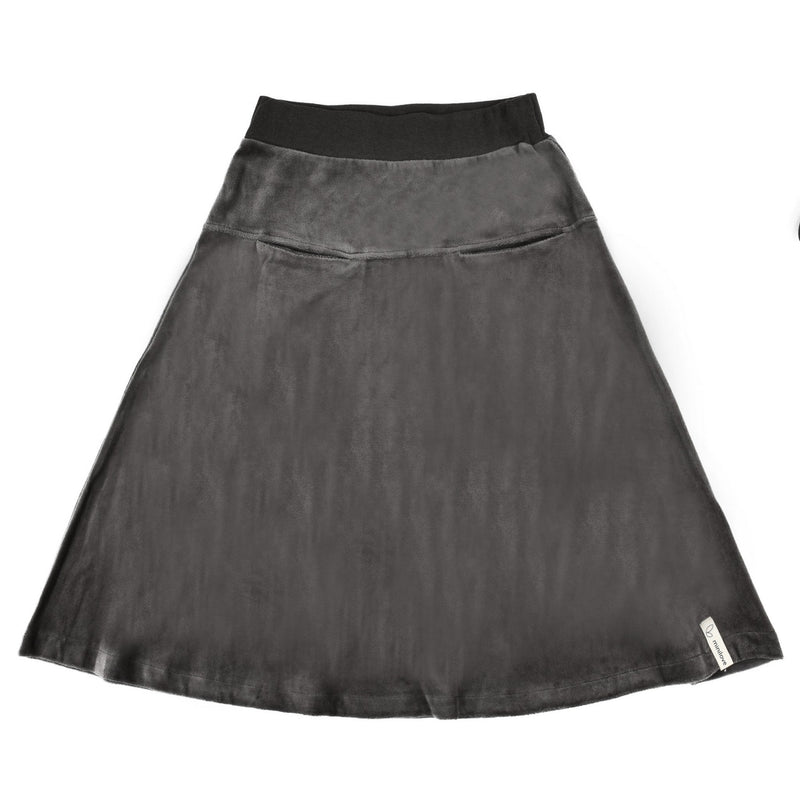 Hadas Pocket Velour Skirt