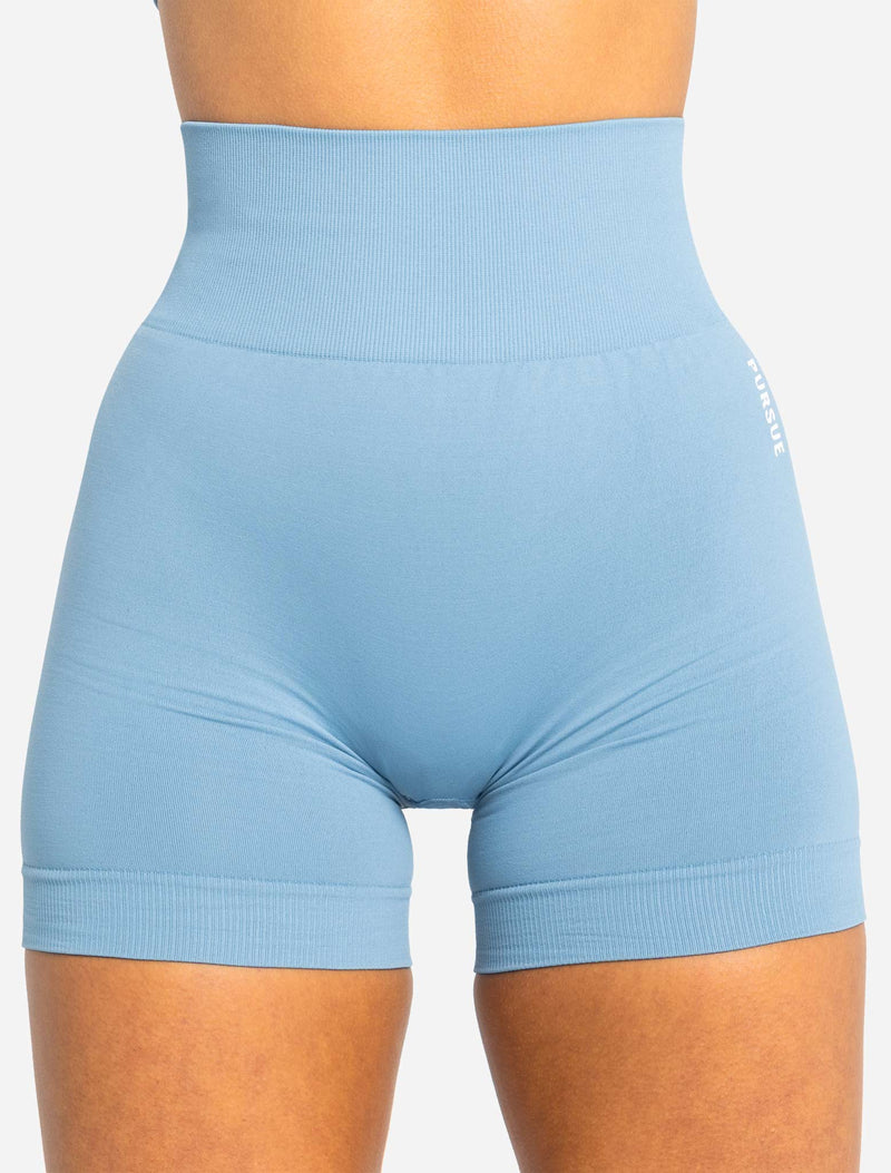 Move Seamless Shorts - Sky Blue