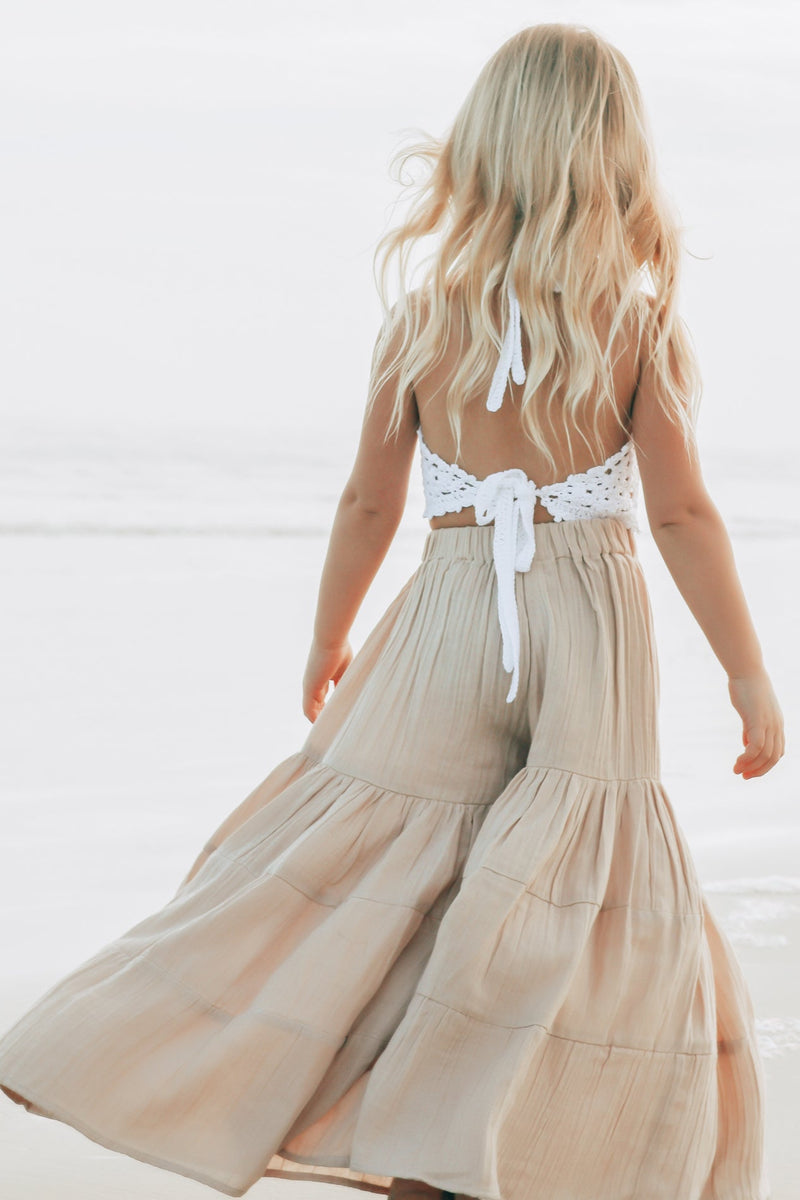 Bella Maxi Pants (latte muslin)