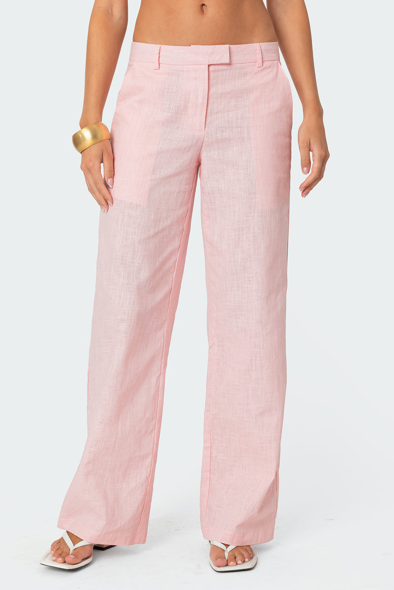 Arya Linen Look Pants